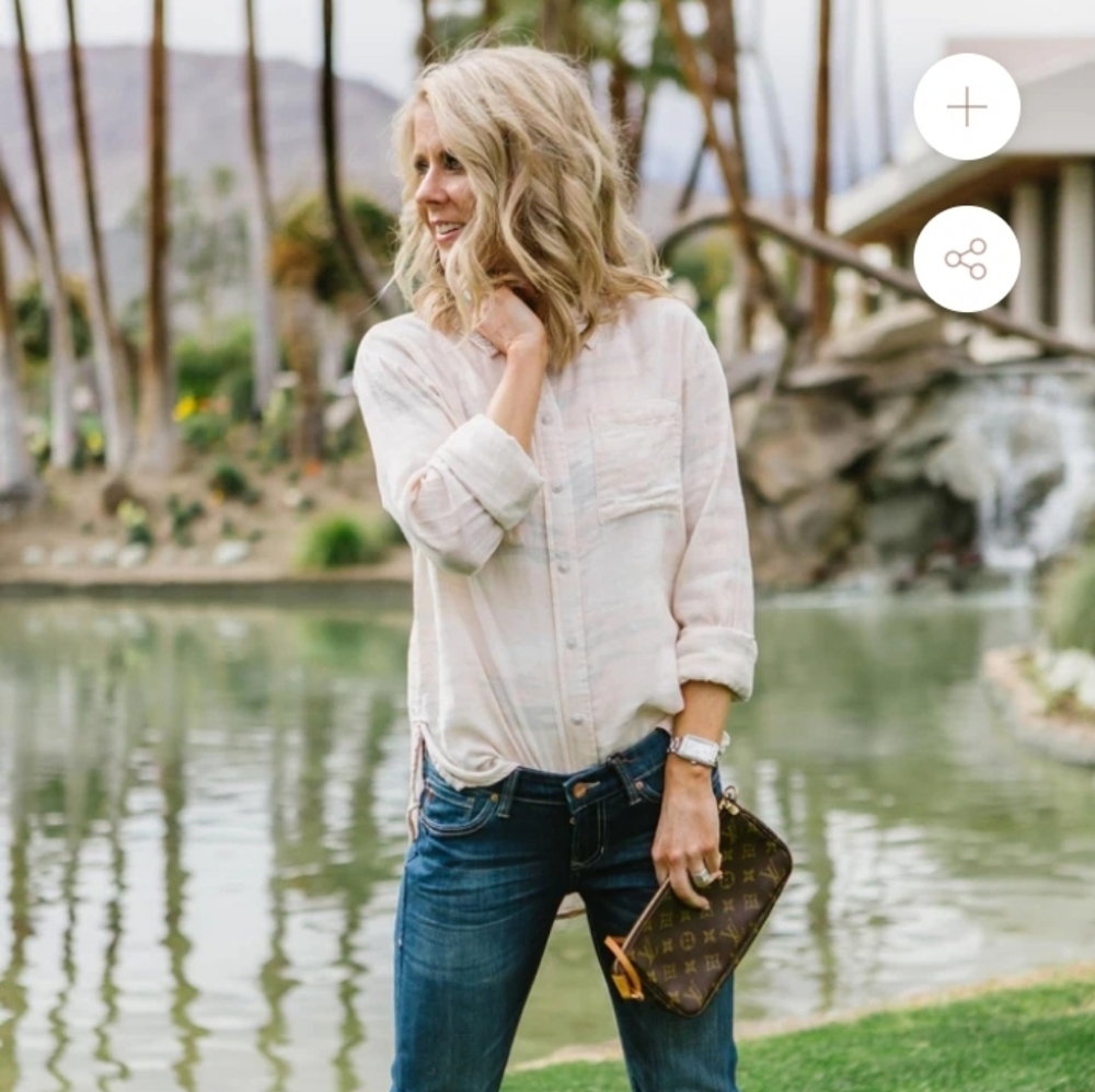 Nwt Sanctuary Favorite Boyfriend Shirt, sz L